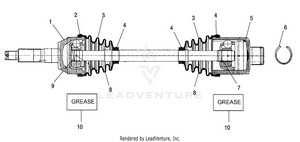 Shaft, Drive, Rear - A07mh68ax/ay/az (4999200229920022b08) Schematic