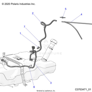 Fuel System, Lines, Std. - Z24rmd2kah/al (c0703471_01) Schematic