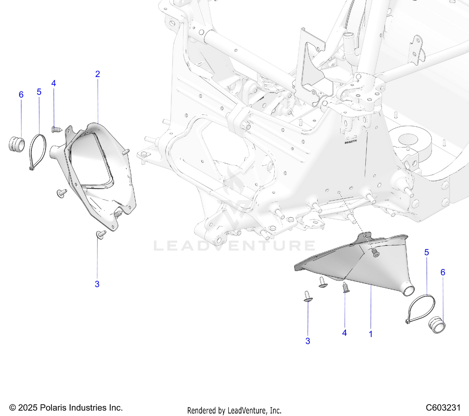 CHASSIS, TIE ROD BOOT ASM. - S26TLF9FSL (C603231)