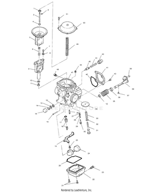 Carburetor - W97ch50a (4939993999d009) Schematic