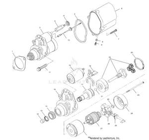 Starting Motor - A00ch46ca (4954785478e004) Schematic