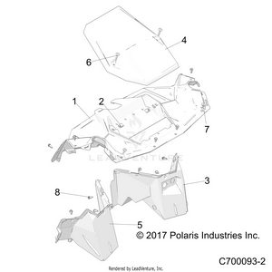 Body, Dash Panels - Z19vge99ak/aw/bk/bw (c700093-2) Schematic