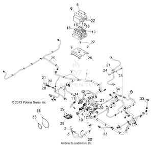 Electrical, Harness - R142d9jda (49brutusharness13m) Schematic