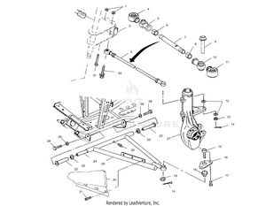 A-arm/strut Mounting - A00ch46ca (4954785478c001) Schematic