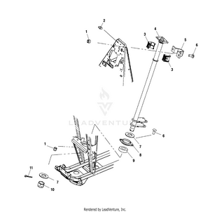 Steering Post - A01ch50aa (4964466446b010) Schematic