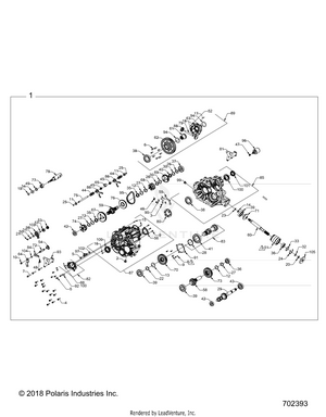 Drive Train, Main Gearcase Internals - R19rhe99nd (c702393) Schematic