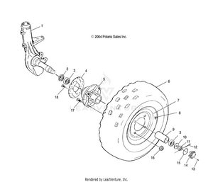 Front Wheel - A03ca32aa (4994889488b06) Schematic