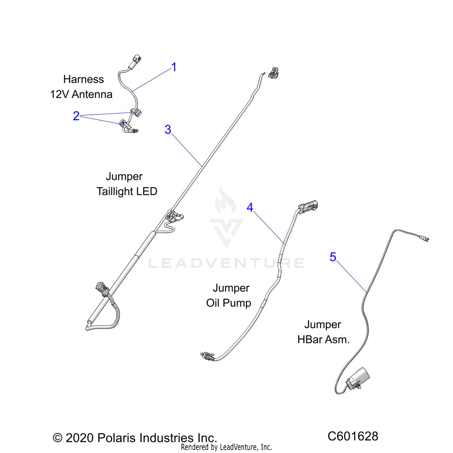 ELECTRICAL, JUMPER WIRES - S22TDV6RS/6RE ALL OPTIONS (C601628)