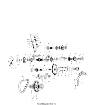 Gearcase (internal Components) - A01ch50aa (4964466446c013) Schematic