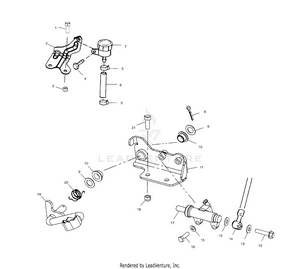 Rear Brake Master Cylinder - A02ca32aa/ab (4969816981b03) Schematic
