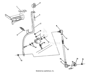 Shift Linkage Assembly 250 2x4 - Update (4919781978031a) Schematic