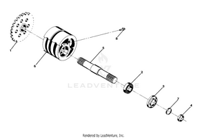 Details - Front Drive Assembly Front Tightener Assembly - Pn 1380024 (4918541854013b) Schematic