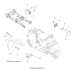Electrical, Regulator, Cdi And Coil - A10gj52aa (49atvelect10out525s) Schematic