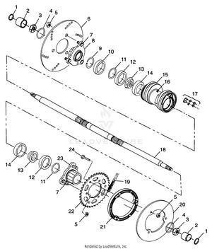 Rear Housing - A99ba38ca (4949534953c001) Schematic