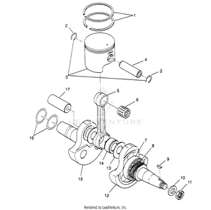 Piston And Crankshaft 6x6 300 W948730 (4926792679d005) Schematic