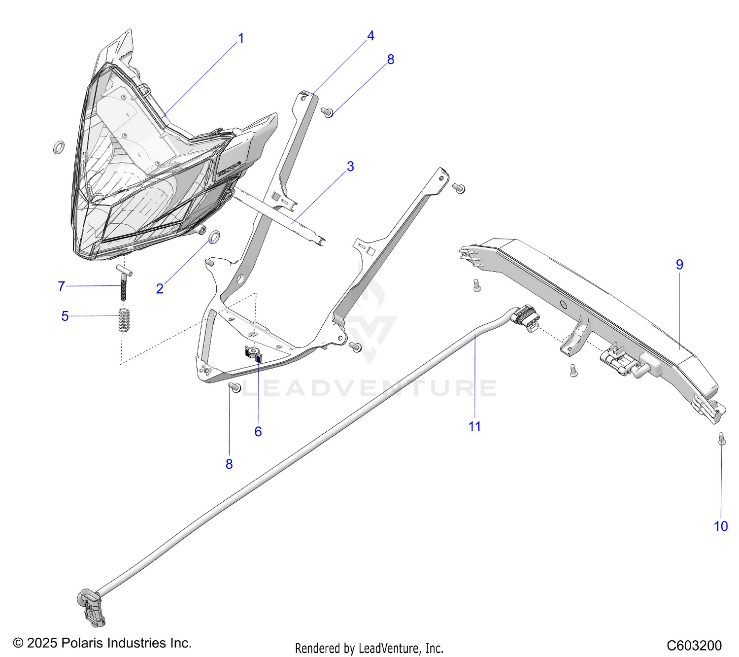 ELECTRICAL, HEADLIGHT AND TAILLIGHT - S26AJE9FSL/AJN9FSL/FSM (C603200)