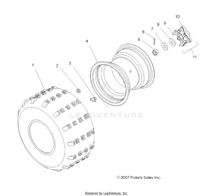 Wheels, Rear - A10gj52aa (49atvwheelrear08out525s) Schematic