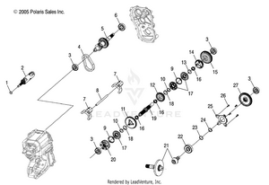 Gearcase, Internal - A06mh68aa/ad/af (4999200229920022c14) Schematic