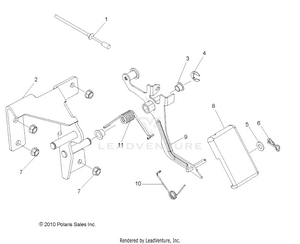Engine, Throttle Pedal - R12wh76ag/ar/eah/eav/eaw (49rgrthrottle11800crew) Schematic