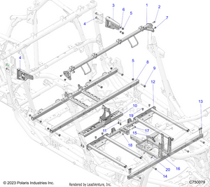 Chassis, Mounting And Brackets - Z25r4d2kak/bk/aj/bj/am/bm (c750079) Schematic