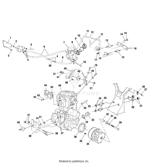 Engine Mounting - A01ch50aa (4964466446a013) Schematic