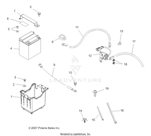 Electrical, Battery - A09cl76aa (49atvbattery08sp800efi) Schematic