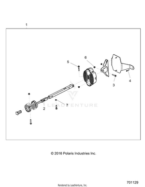K-gun Mount - R17rtu99at/bt (701129) Schematic