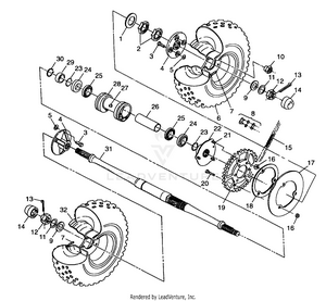 Rear Wheel Drive - A99cc28ca (4949484948c008) Schematic