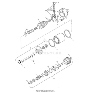 Starting Motor - A01aa32aa (4963816381d004) Schematic