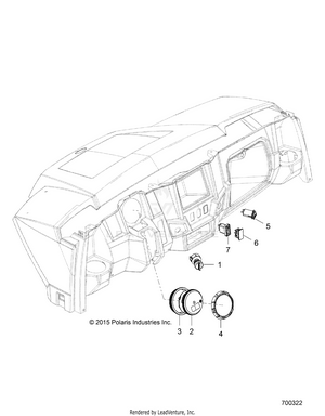 Electrical, Dash Instruments And Controls - R18rne57nv (700322) Schematic