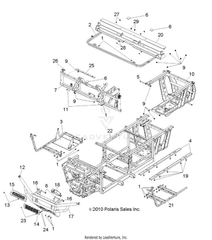 Chassis, Frame And Front Bumper - R12hr76ag/ar (49rgrchassis116x6) Schematic