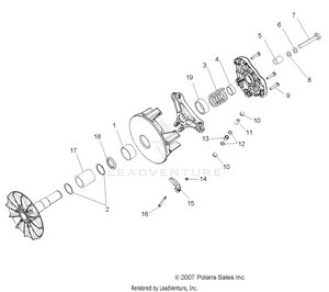 Clutch, Drive - R08vh76ad/ag (49rgrclutchdrv08vista) Schematic