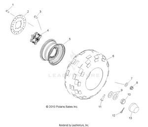 Wheels, Rear - R12wh50ag/ah/ak/ar (49rgrwheelrr11500crew) Schematic