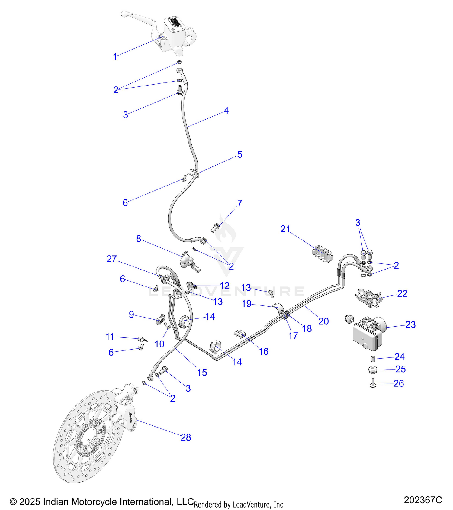Assembly diagram