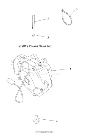 Drive Train, Front Gearcase Mounting - A19sea50b1/b7/see50b7/b3/seg50b4 [49atvgearcasemtg13sp500f] Schematic