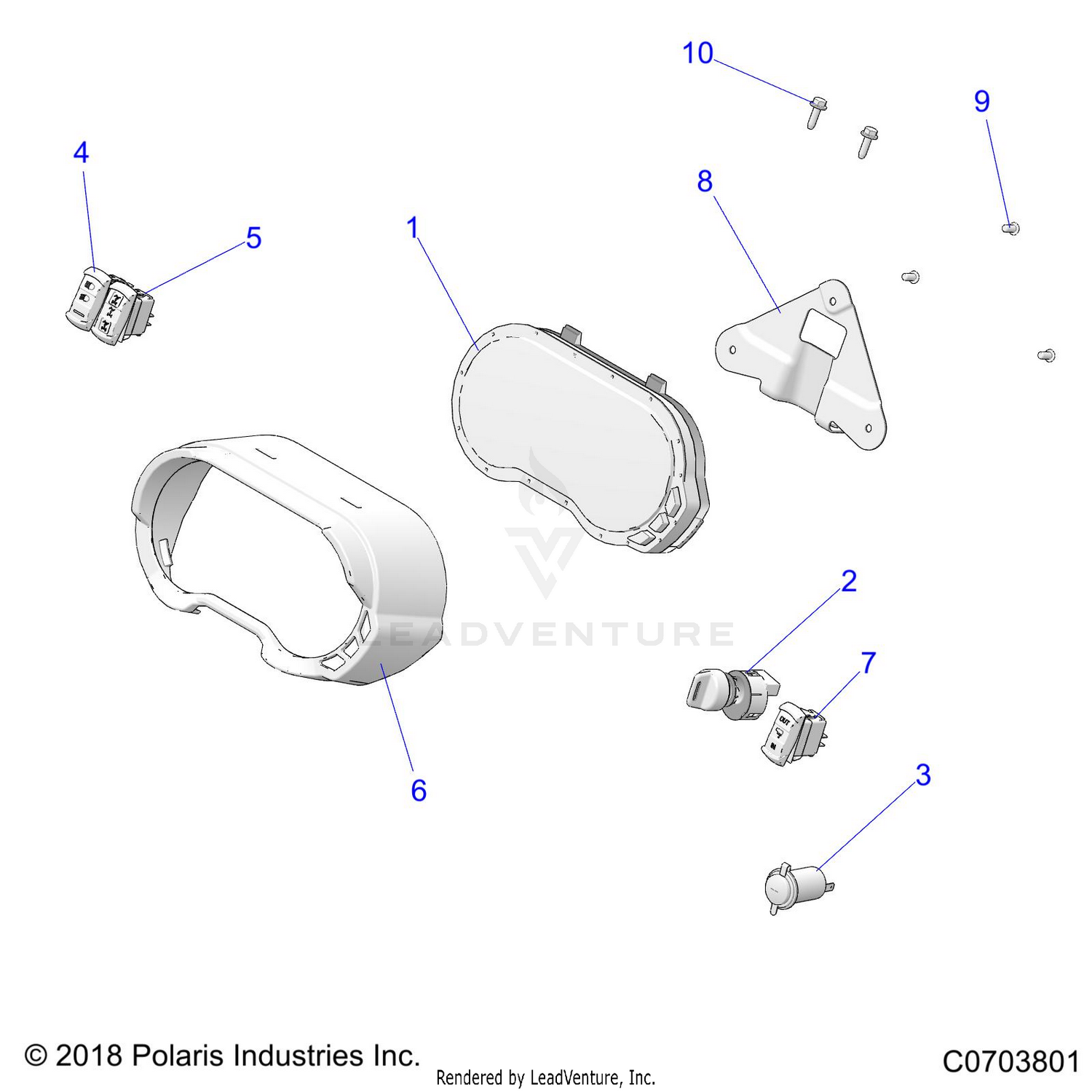 ELECTRICAL, DASH INSTRUMENTS AND CONTROLS - G22GMJ99AC/AJ/BC/BJ (C0703801)