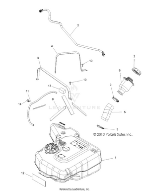 Body, Fuel Tank - R18rve99nx  (49rgrfuel14crew) Schematic