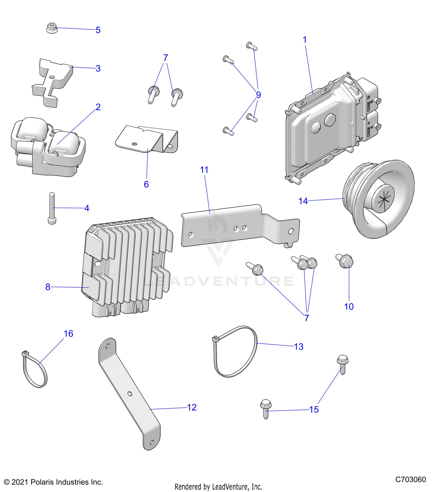 ELECTRICAL, HARNESS, COMPONENTS - (C703060)