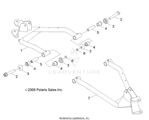 Suspension, Control Arm, Front - R13va17aa/ab (49rgraarm09rzr170) Schematic