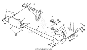 Exhaust System - A99ba38ca (4949534953a011) Schematic