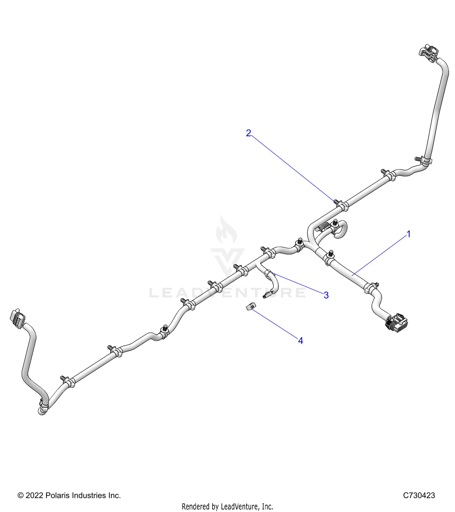 ELECTRICAL, WIRE HARNESS, BOX - R26MAU57CP/EP (C730423)