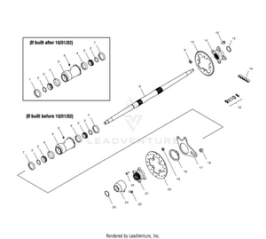 Rear Axle And Housing - A03gj50aa/ab (4975767576b05) Schematic