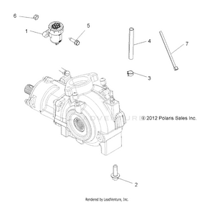 Drive Train, Gearcase Mounting, Front - A14zn8efp (49atvgearcasemtg13sp850f) Schematic