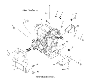 Transmission Mounting - R05rb50aa/rd50aa/ab/ac/ad/rf50aa/ab (4995359535b06) Schematic
