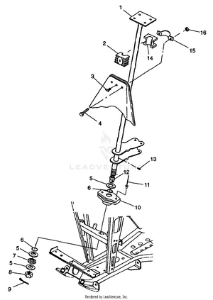 Steering Post - S98ch50e(b) (4950135013b012) Schematic