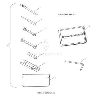 Tool Kit - A03ch68aa/ac/af/ah/al (4986128612e01) Schematic