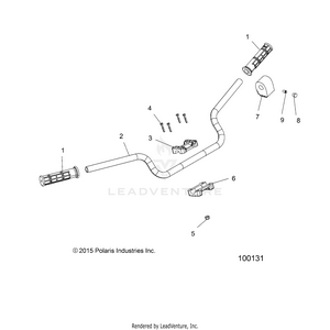Steering, Handlebar And Controls - A19sxn85a8 [100131] Schematic