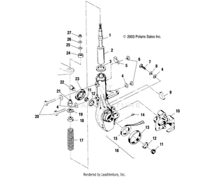 Front Strut - A01ch50aa (4959905990b007) Schematic