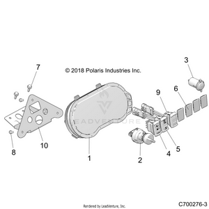 Electrical, Dash Instruments And Controls - Z22nar99af/bf (c700276-3) Schematic