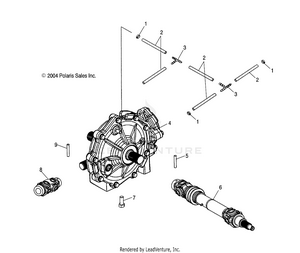 Mid Housing (6x6) - R05rf50aa/ab (4995359535c02) Schematic